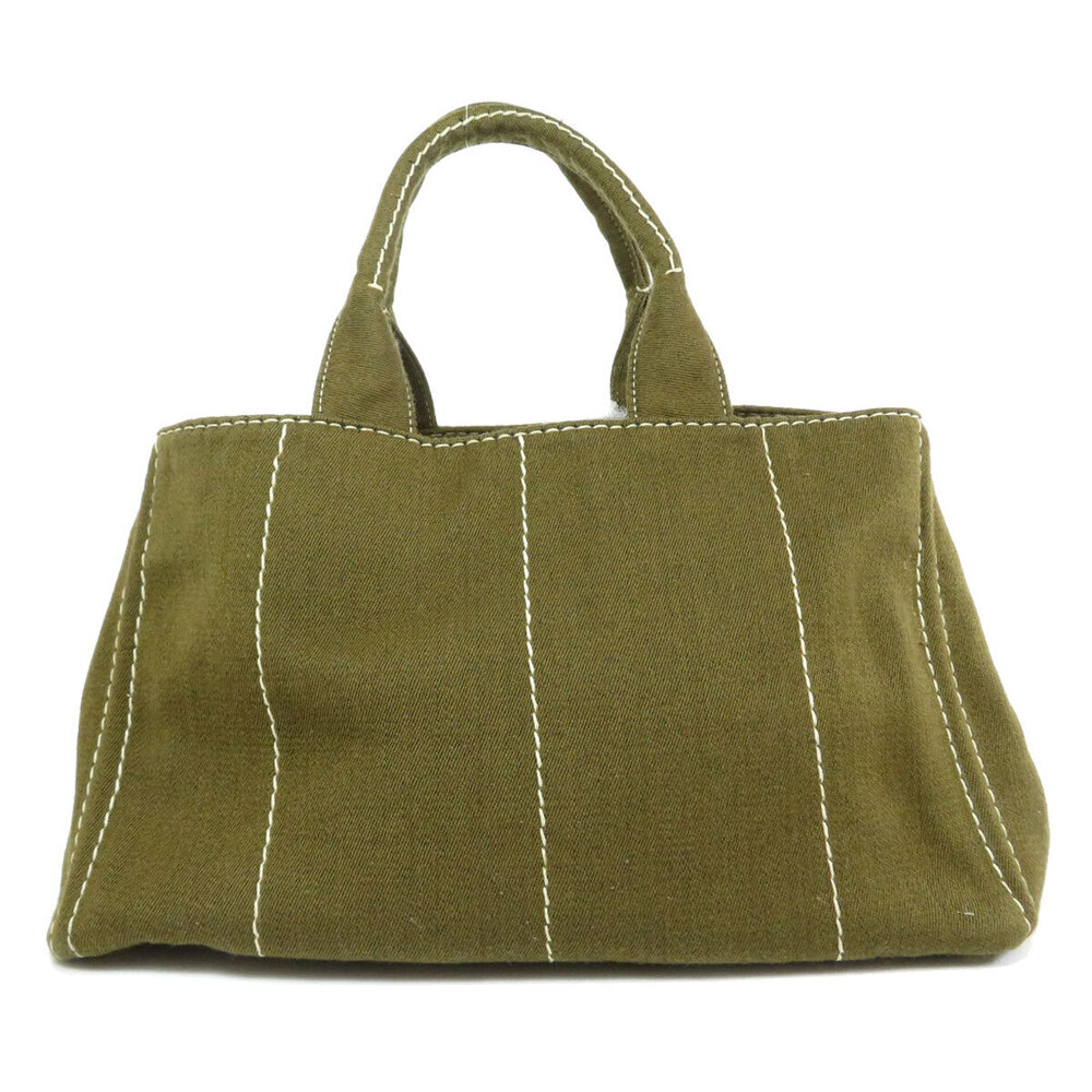 Prada Bag Canvas Tote 2way Canapa
